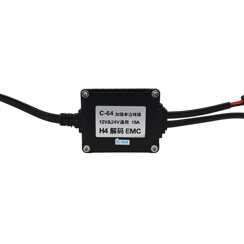 HIDLT 2 шт. 12 В 24 H4 биксеноновый HID Canbus декодер для Hi/Lo ксеноновая лампа светильник