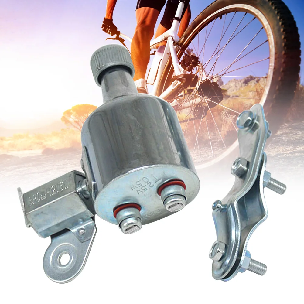 12 В 6 Вт Динамо моторизованный аксессуары легко установить универсальный велосипедный светильник генератор съемный экологичный фрикционная головка алюминий