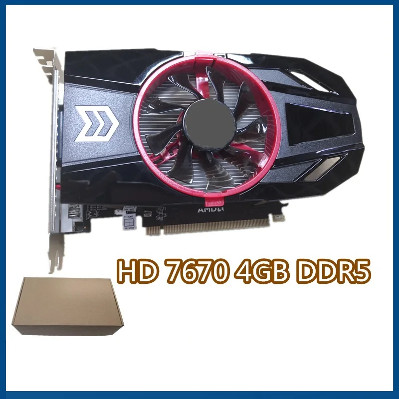 

ATI HD 7670 DDR5 128bit 4GB Game Graphic Card All-in-One Machine Foreign Trade E-Commerce Graphics Card