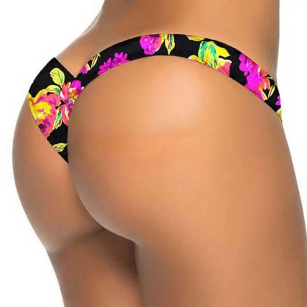

Women's swimsuit V Shape Sexy Bikini Bottom Women Swimwear Briefs Panties Summer Beach Shorts Swimwear maio feminino praia