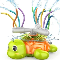 outdoor sprinklers for children and kids tortoise sprinkler with swing hose garden sprinkler water spraying fun toy in summer