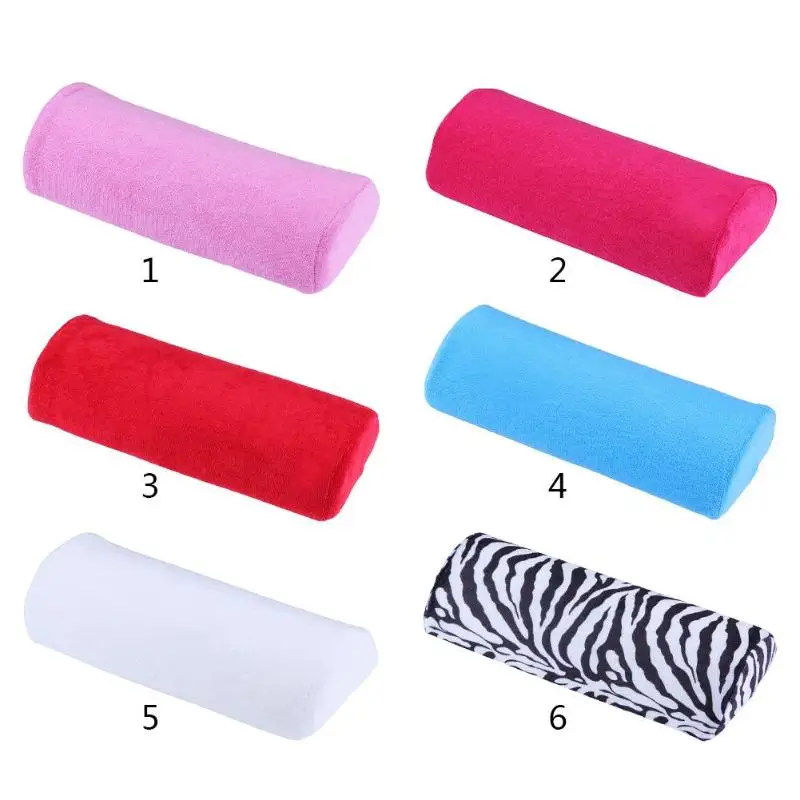 6 Colors Soft Hand Rests Washable Cushion Sponge Pillow Holder Arm Nail Art Small Manicure | Красота и здоровье