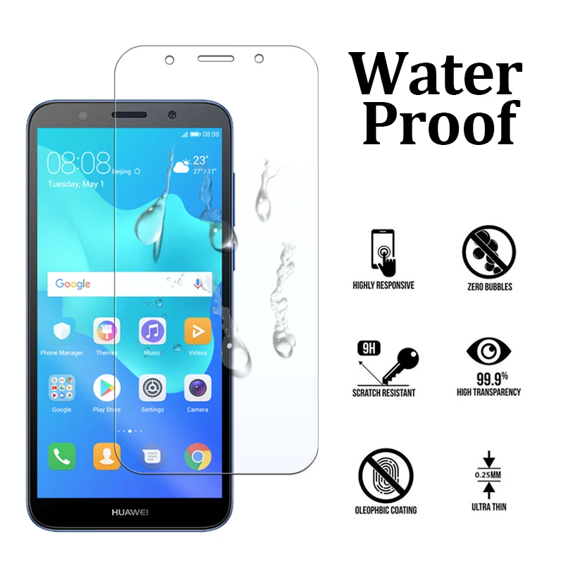 Защитное стекло для huawei y5 prime armor on huawey y 5 lite закаленное стекло для экрана huawei y5 life safety light huawie huawai