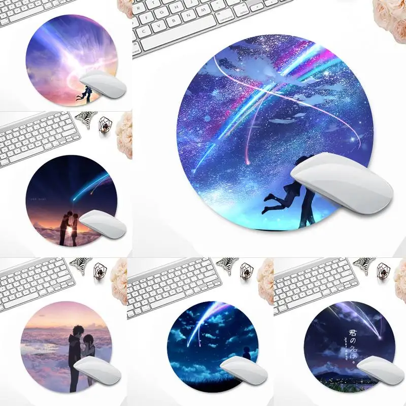 

Ваша обувь по индивидуальному заказу с Мышь колодки компьютер Аниме Коврик для мыши и ноутбука Мышь круглый коврик Нескользящая подушка