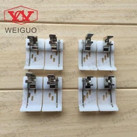 4pcs mh 380 382 work 28 1 three pin three chain plastic presser foot left and right stopper 0 10 2 stopper presser foot