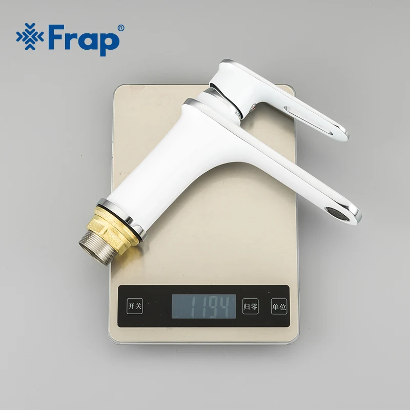 Смеситель для раковины Frap F1049 хромированный кран ванной комнаты холодной и