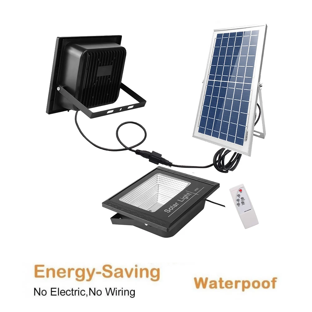 Newest Solar Power Street Light LED Lamps Outdoor Waterproof Wall Lights Garden Security Lamp split panel indoor home sec | Лампы и