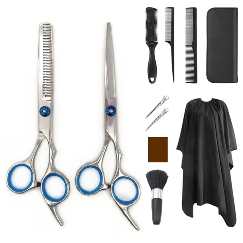 11 шт./компл. филировочные ножницы для салона Профессиональные Парикмахерские