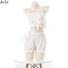 Женская пижама в стиле ретро AniLV, средневековая ночная рубашка, нижнее белье для женщин, костюм в стиле Ренессанс, штаны-тыквы, ночная рубашка, униформа для косплея