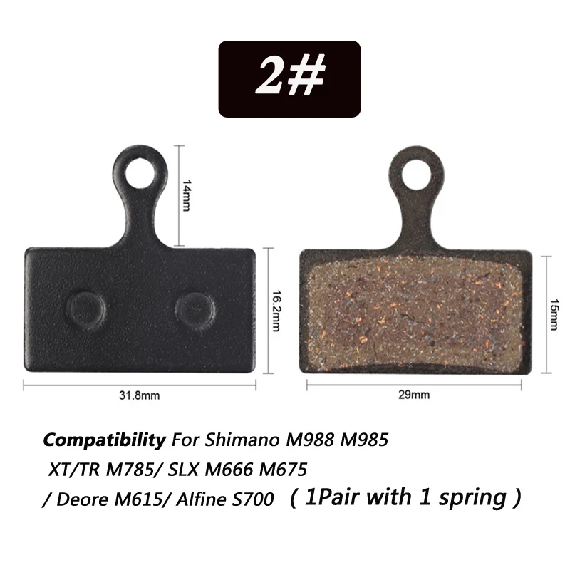 Дисковые Тормозные колодки Shimano B01S MT200 M400 MT500 M315 ~ M525 Acera Alivio deore/Orion auрига Pro 1