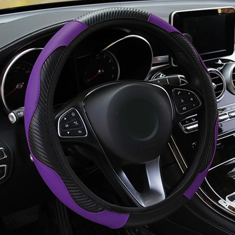 

Car Steering Wheel Cover 37-38CM Replacement Accessories Practical Durable