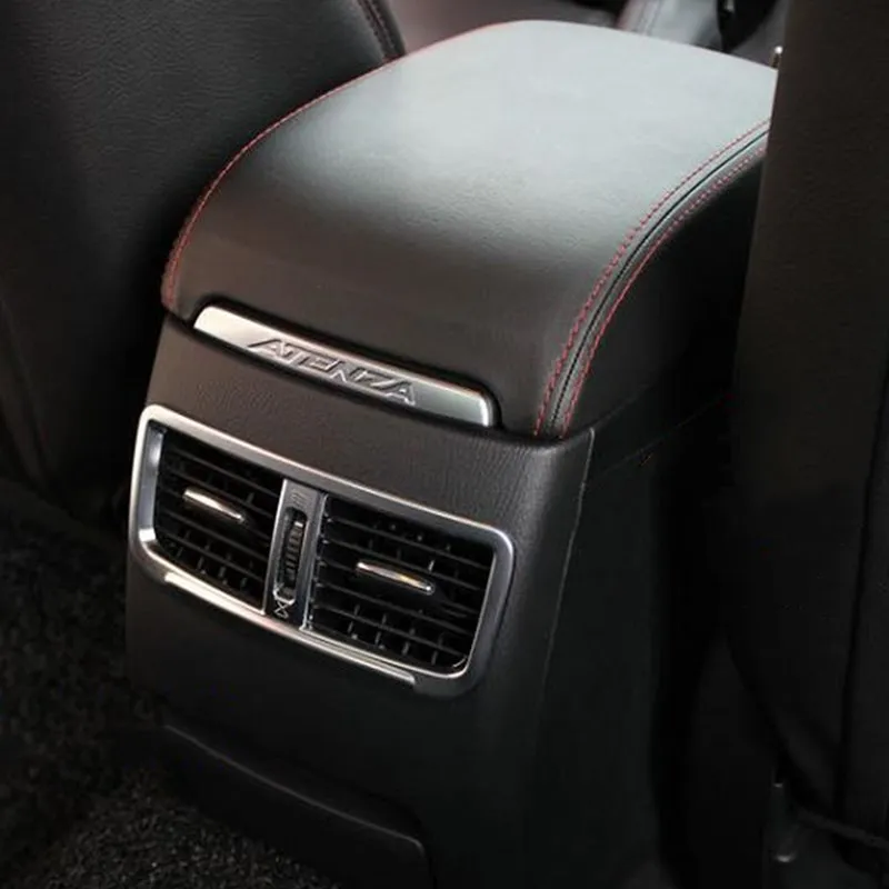 

Auto inerior accessories,rear air vent intake trim sticker for Mazda 6 2012-2015, car styling