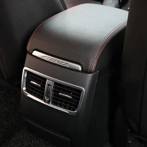 Аксессуары для салона автомобиля, наклейка на воздуховод заднего вентиляционного отверстия для Mazda 6 2012-2015, Стайлинг автомобиля