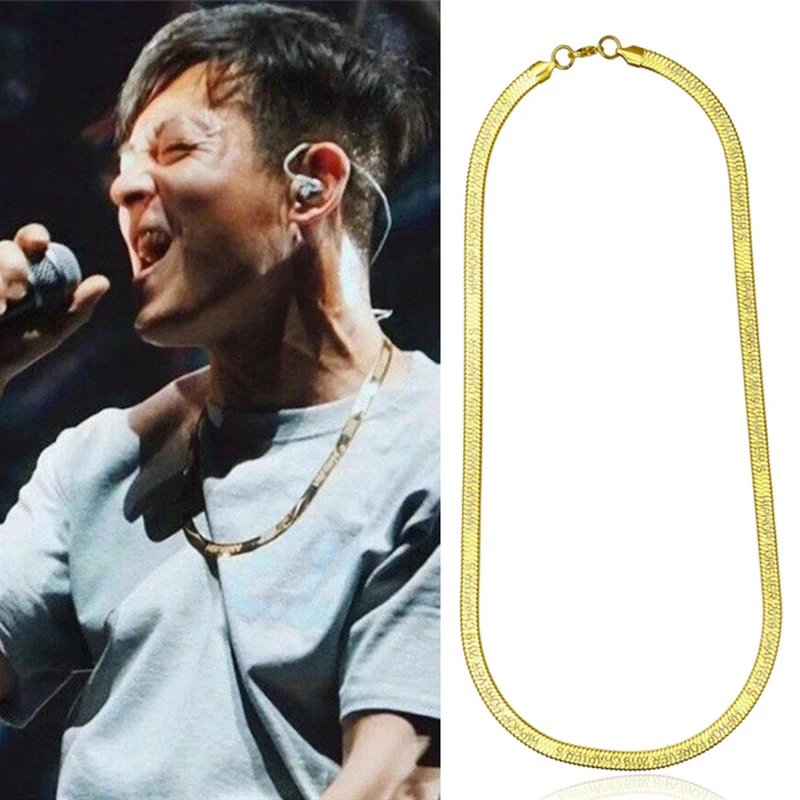 Мужской золотой чокер из нержавеющей стали ожерелье с именем nceklace ювелирное