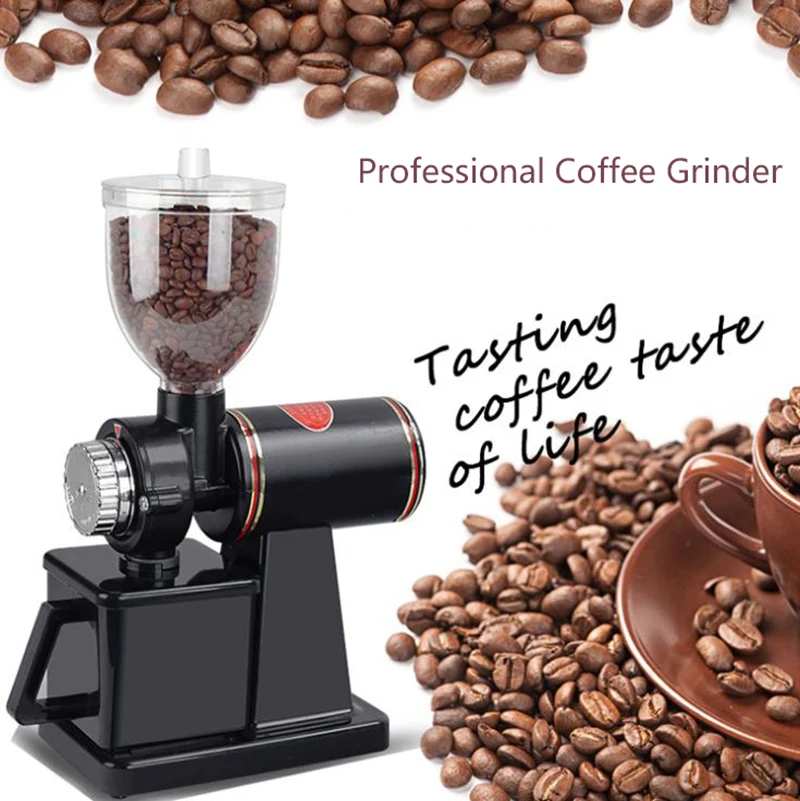 

110V 220V Coffee Grinder Electric Red/Black Available Coffee Mill Bean Grinder Machine Coffee Beans Grinding Machine