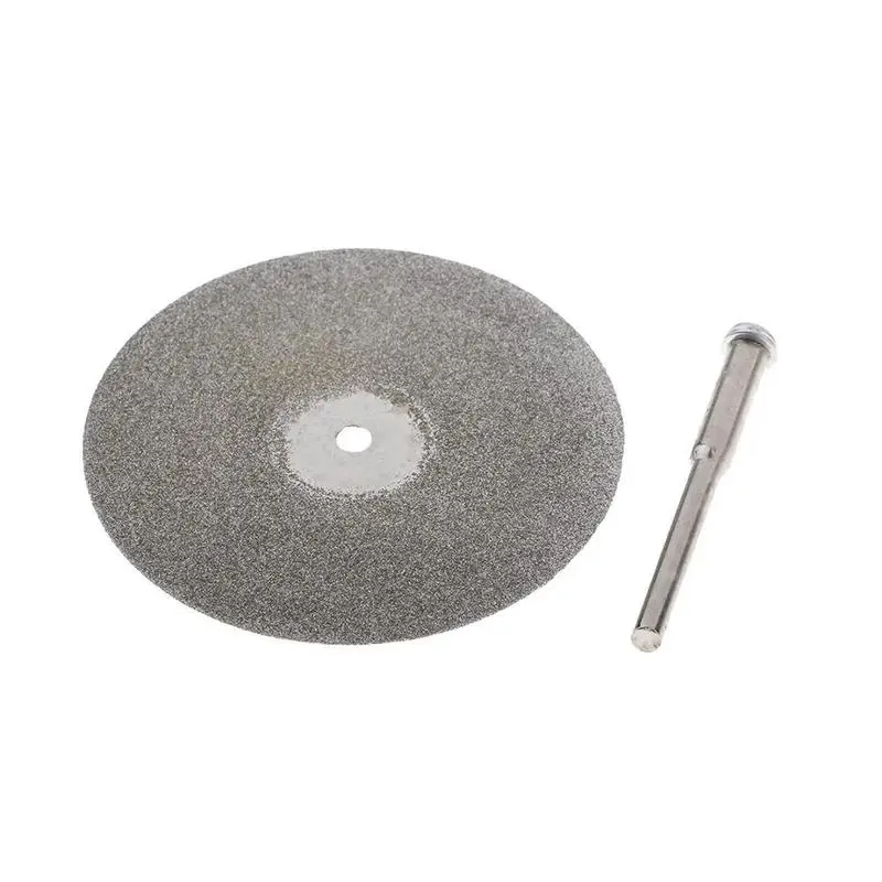 

16mm/20mm/30mm/40mm Mini Diamond Saw Blade Diamond Shank Tool Drill Cutting with Connecting Rotary 3mm Discs 2pcs Fit X9U6