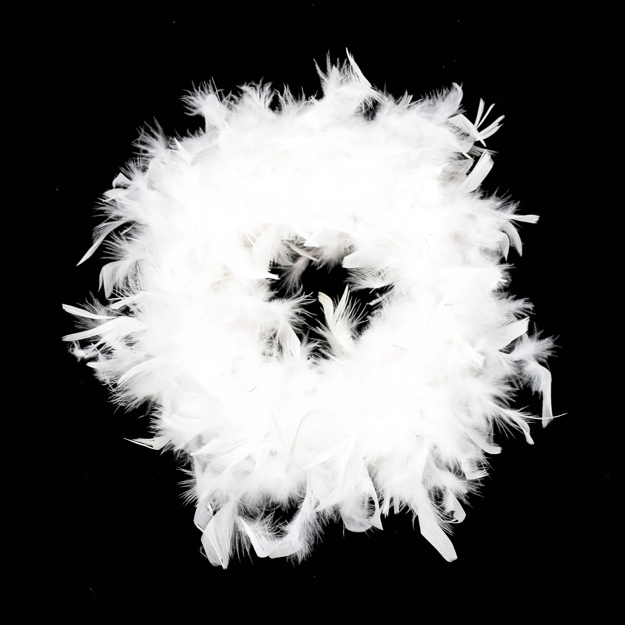 Шарф из пуха вечерние мульти Цвет Пышная юбка ручной работы страусиные перья Боа