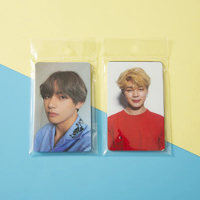 Bangtan Boys Kpop ЛОМО карта новый альбом Love Yourself Photocard самодельные бумажные открытки