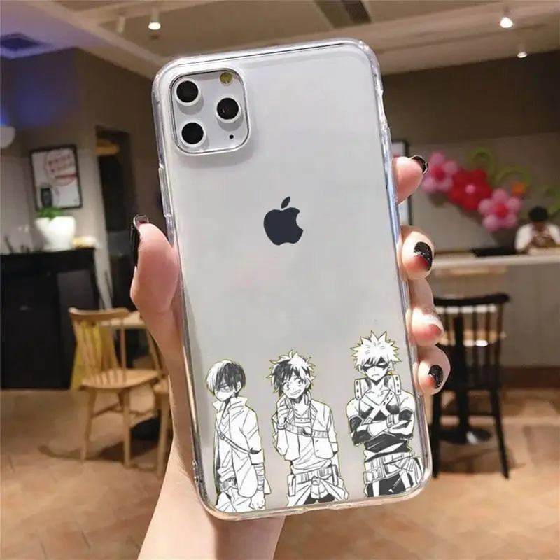 

HUNTER x HUNTER HxH Gon Killua Anime Phone Case Transparent soft For iphone 5 5s 5c se 6 6s 7 8 11 12 plus mini x xs xr pro max