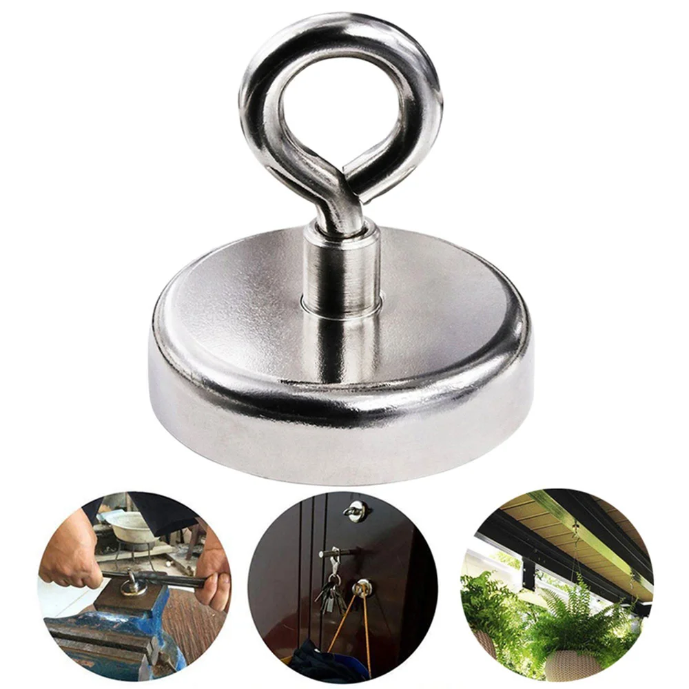 

Magnetic Hooks Super Strong Hook Holder Tool 120kg Suction Home Decor House Supplies