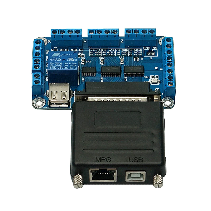ЧПУ MACH3 MPG USB для параллельного порта LPT конвертер адаптер 6 осей контроллер|usb to|usb to