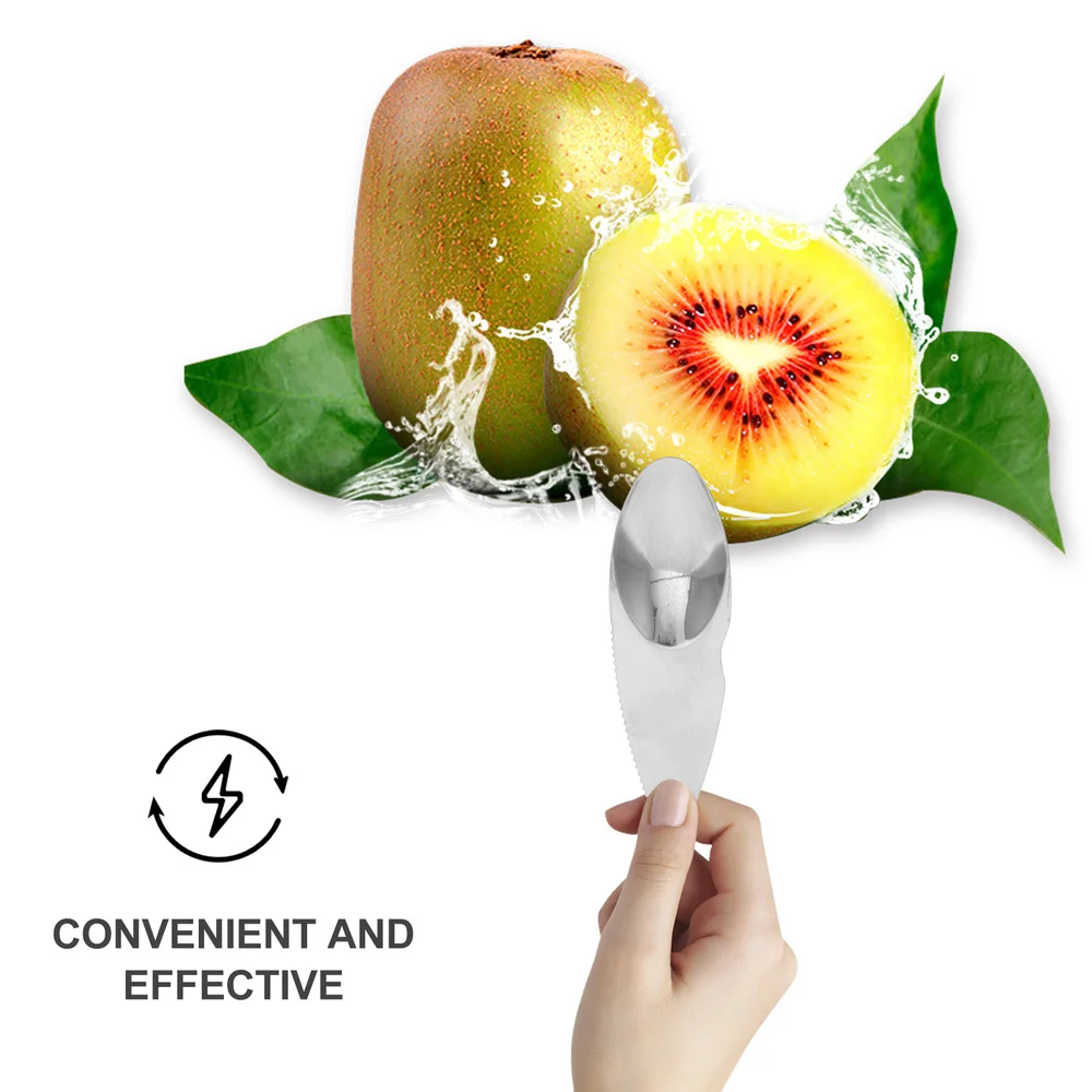 Ложка для пилинга стальное лезвие резки киви 12 шт. | Дом и сад