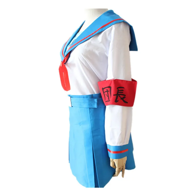 Косплей Сейлор аниме джузумия меланхоли Харухи No Yuuutsu костюм Школьная униформа