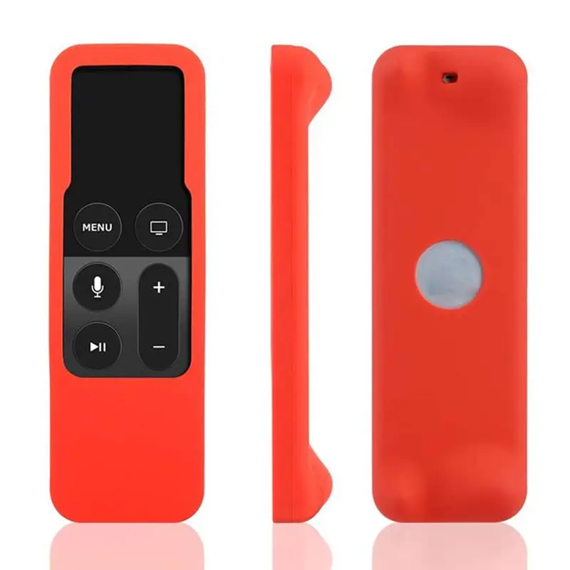 

3 Colors Silicone Remote Controller Protective Cover for Apple TV 4th Generation For Apple TV 4 Remote Controller Dustproof