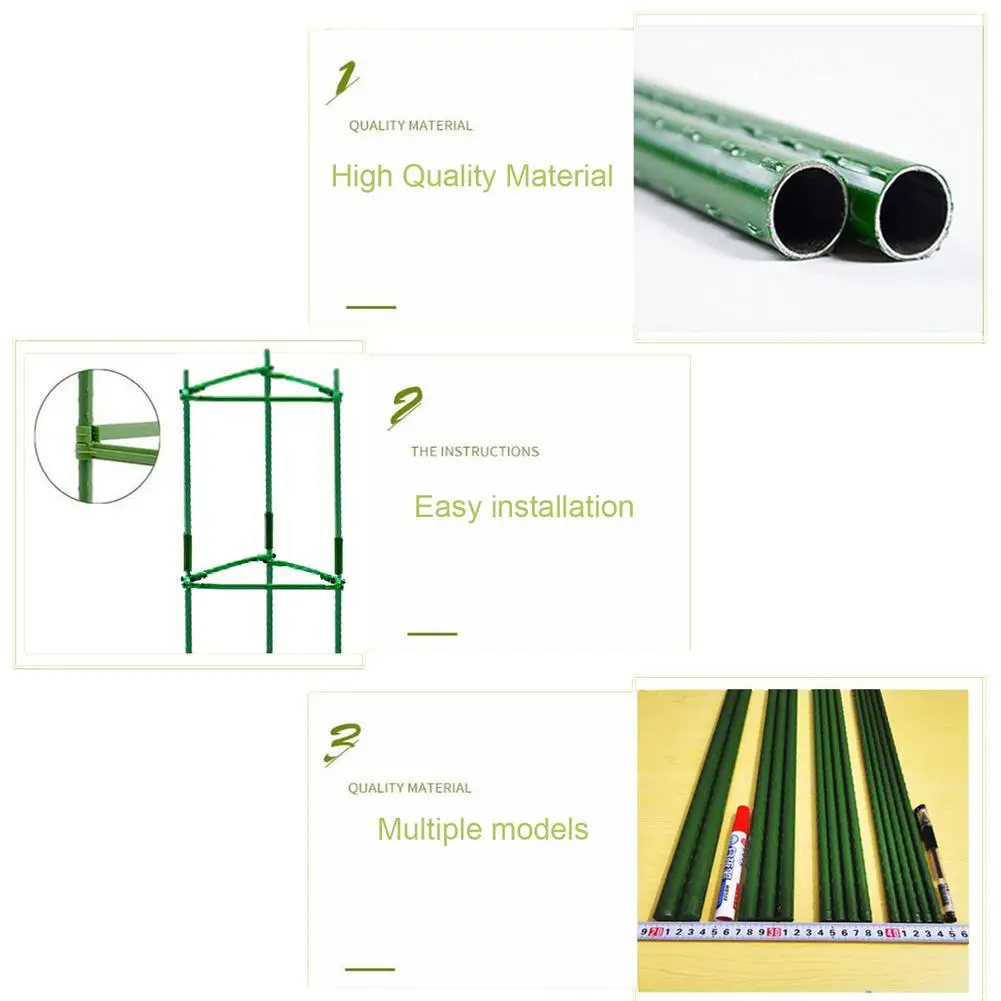 

Climbing Plant Support Cage Garden Trellis Flowers Stand Rings Tomato Support Best Home Decor Room Climbing Frame Trellis