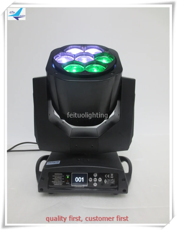 H 2/лот пчелиный глаз движущаяся головка lyre 7x15w rgbw 4 в 1 Луч 60 degress zoom movinghead fly case|bee