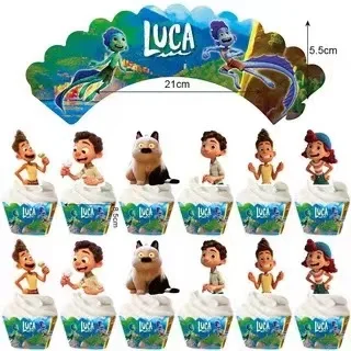 Набор одноразовой посуды Omilut Luca вечерние ринки праздничный набор Pixar