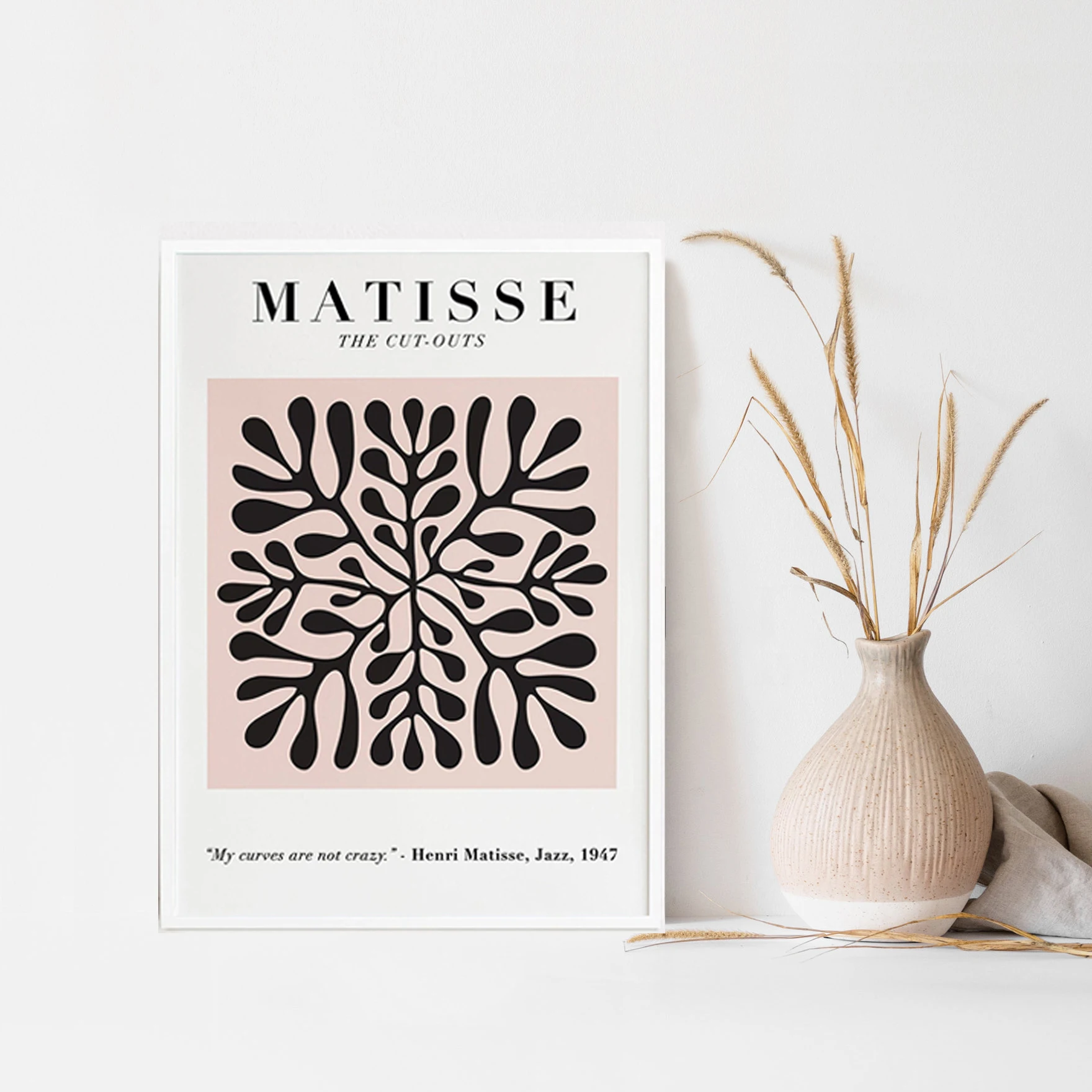 Matisse постеры и принты холст стена искусственный цветочный узор набор из 2