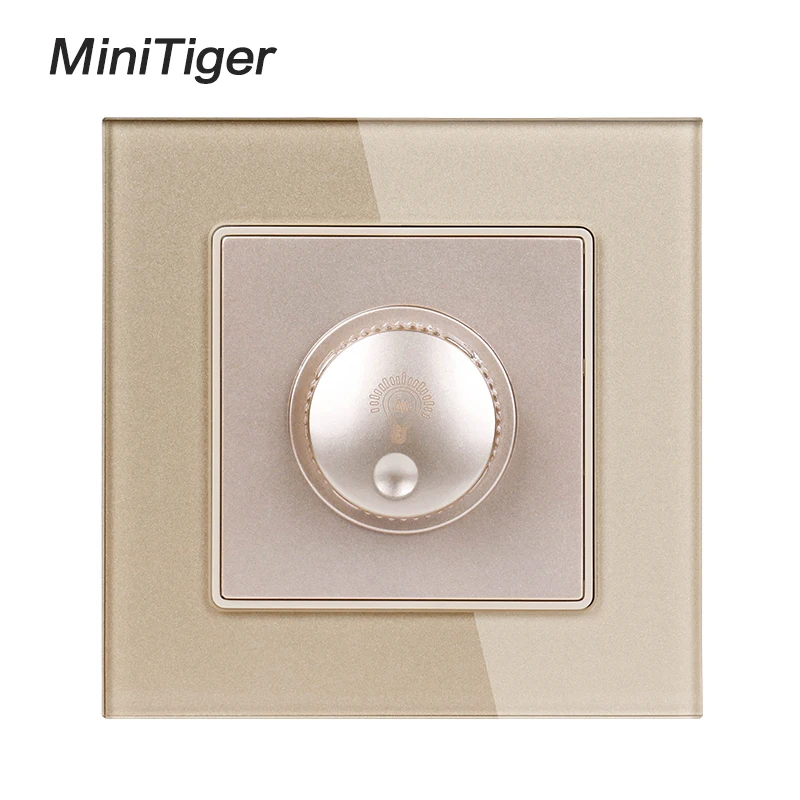 Регулятор света Minitiger только для Светодиодный светильник ламп роскошная панель