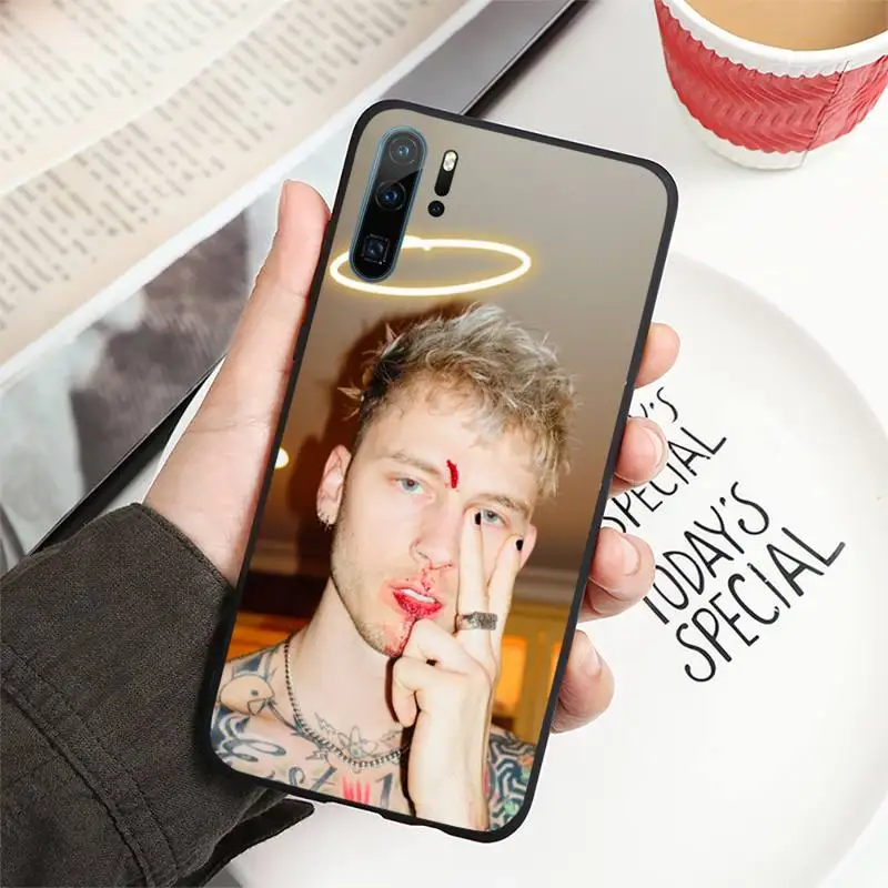 

Machine Gun kelly Phone Case For Huawei P40 P20 P30 lite Pro P Smart 2019 Mate 40 20 10 Lite Pro Nova 5t