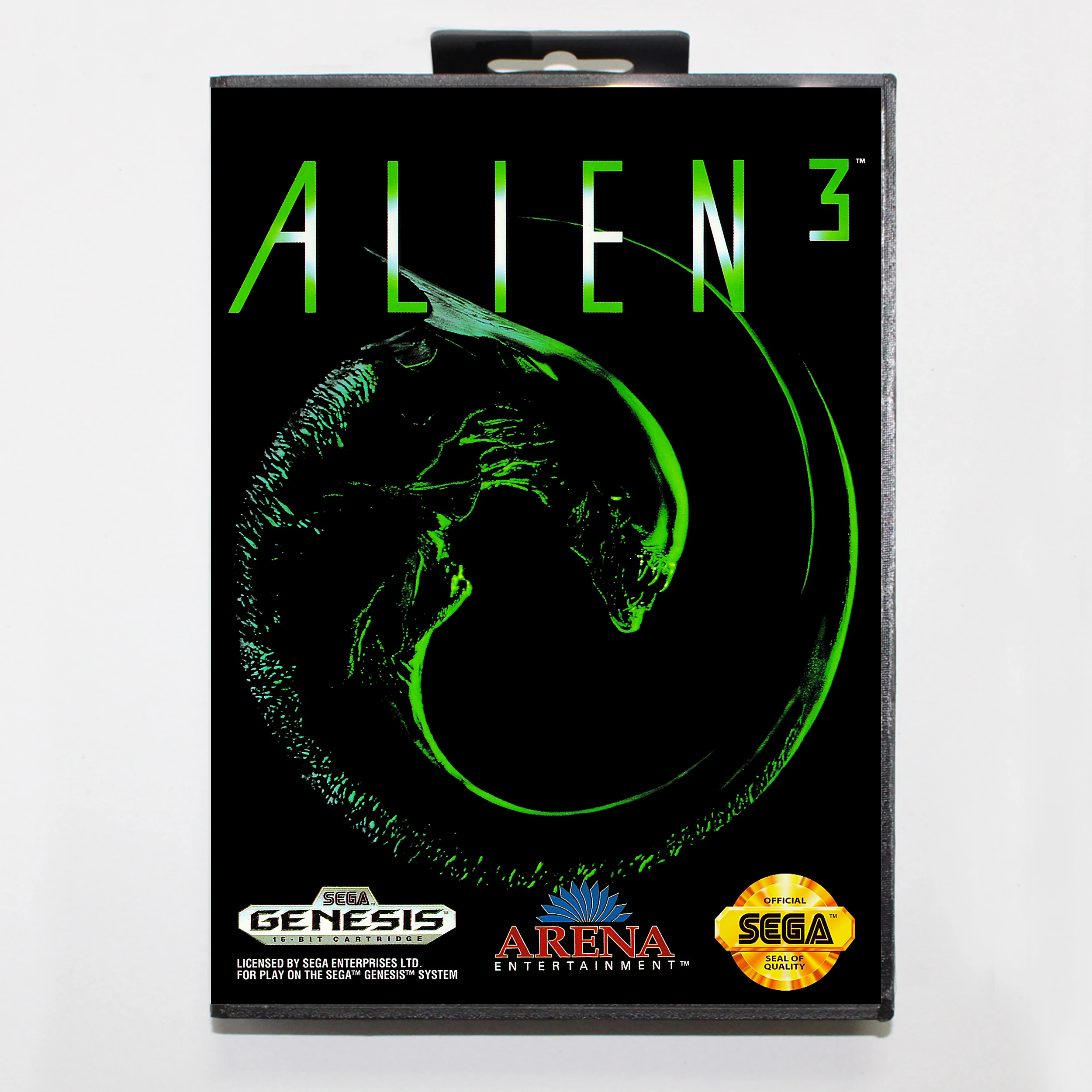 Игра Alien 3 16bit MD для Sega Mega Drive/ Genesis с розничной коробкой|Картриджи| |