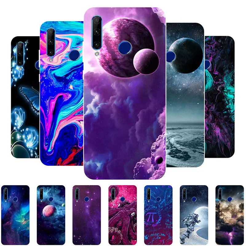 

For Honor 30i Case Silicone Space Soft TPU Back Cover Case For Huawei Honor 30i 30 i Bumper Phone Case for Honor 30i LRA-LX1