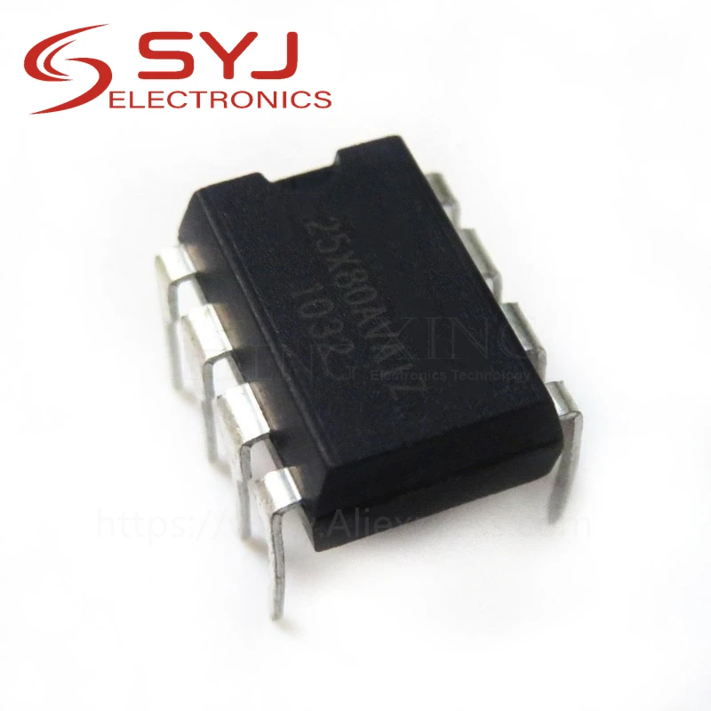 

1pcs/lot W25X80AVAIZ W25X80VAIZ 25X80AVAIZ DIP-8 In Stock