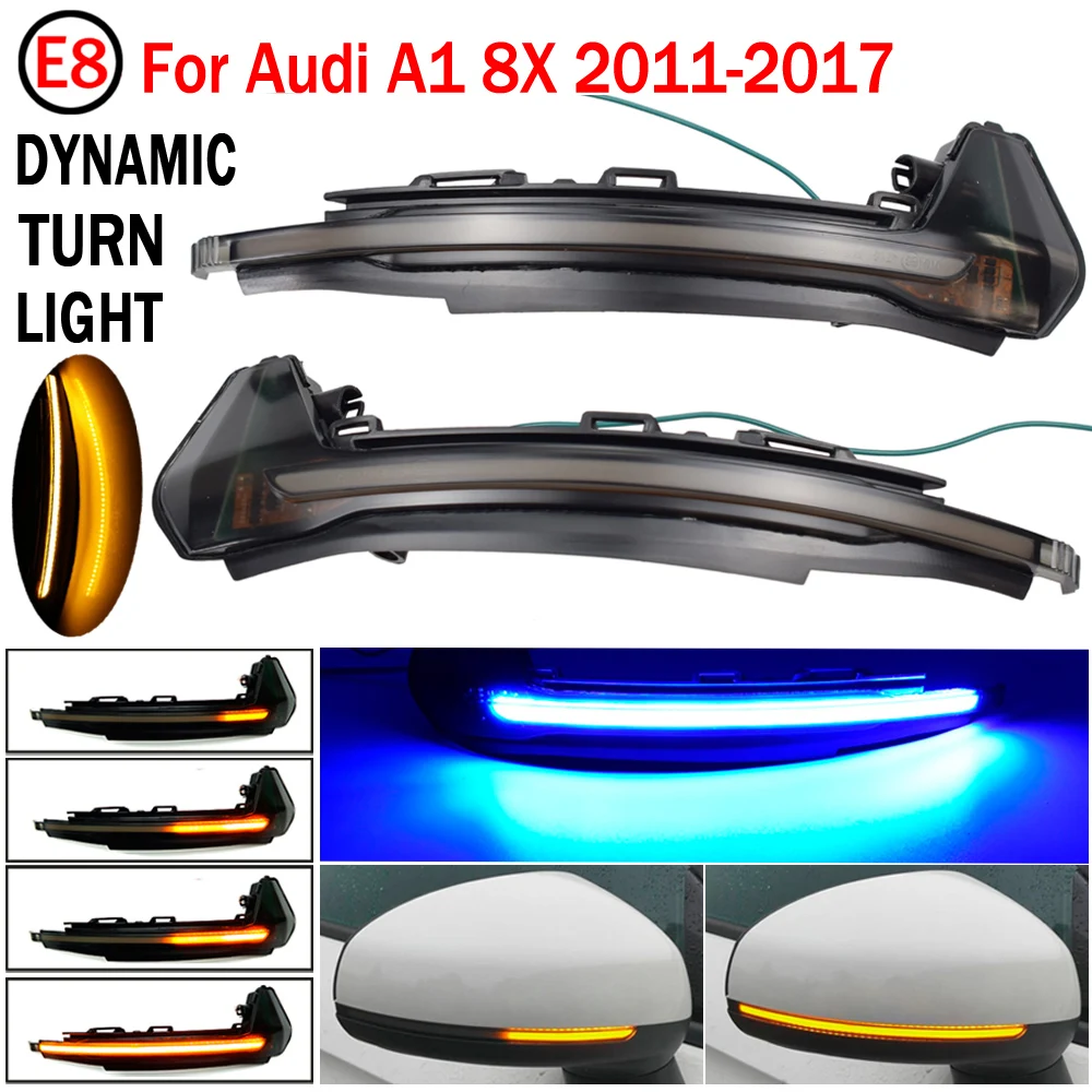 

Dynamic Blinker For Audi A1 8X LED Turn Signal 2011 2012 2013 2014 2015 2016 2017 Light Mirror Indicator Repeater