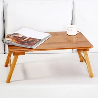 foldable portable bamboo computer stand laptop desk notebook desk laptop table for bed sofa bed tray studying tables bed frame