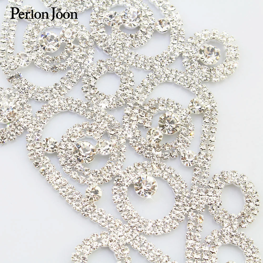 Diy пришивать одежду сверкающие Ретро стразы аппликация Ab кристалл украшение для