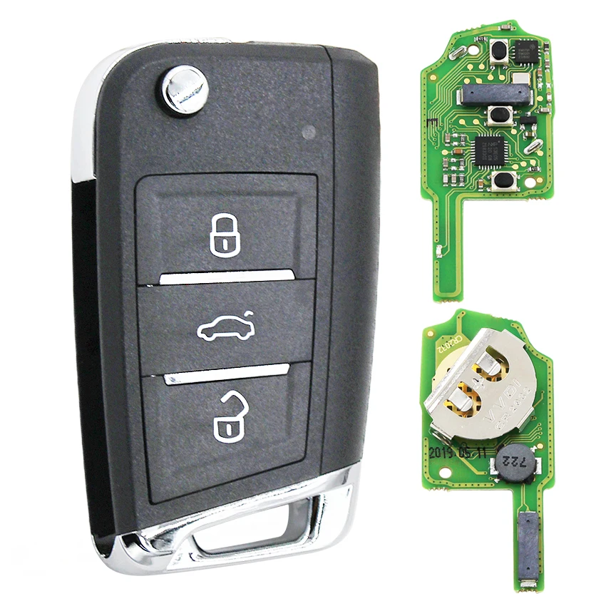 Универсальный дистанционный смарт-ключ XHORSE VVDI2 / VVDI XSKF01EN XSMQB1EN XSCS00EN с функцией