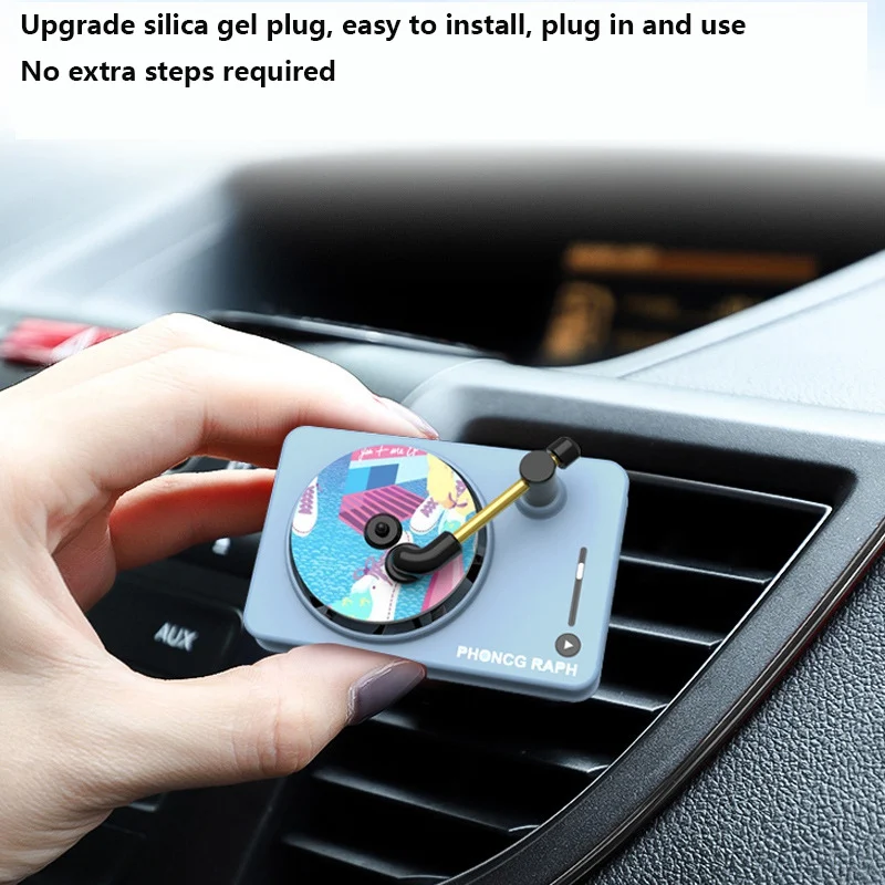 Проигрыватель фонограф автомобильный ароматизатор освежитель воздуха