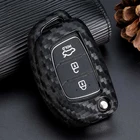 Силиконовый чехол для автомобильного ключа с 3 и 4 кнопками для Hyundai Solaris IX35 IX45 ELANTRA HB20 Verna Solaris