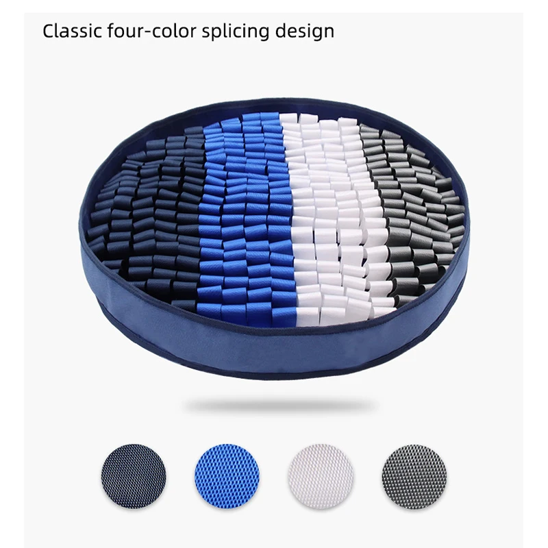 

Non-slip собака нюхательный коврик круглая Pet SniffingTraining Одеяло съемный моющийся медленно Еда колодки коврик для домашних животных принадлежнос...