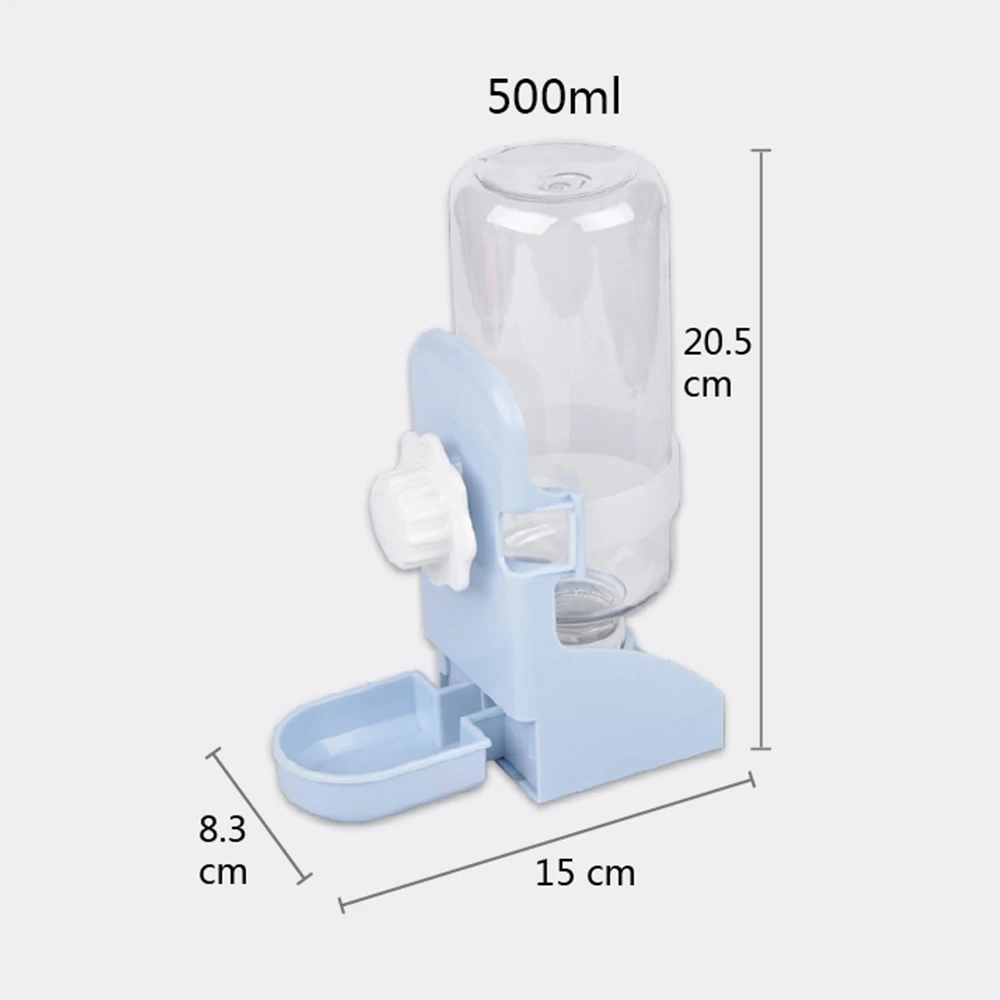 Домашние попугаи для птиц 500 мл поилка голубей и кроликов кормушка воды клетка