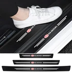 4 шт., наклейки для защиты порога двери автомобиля от царапин