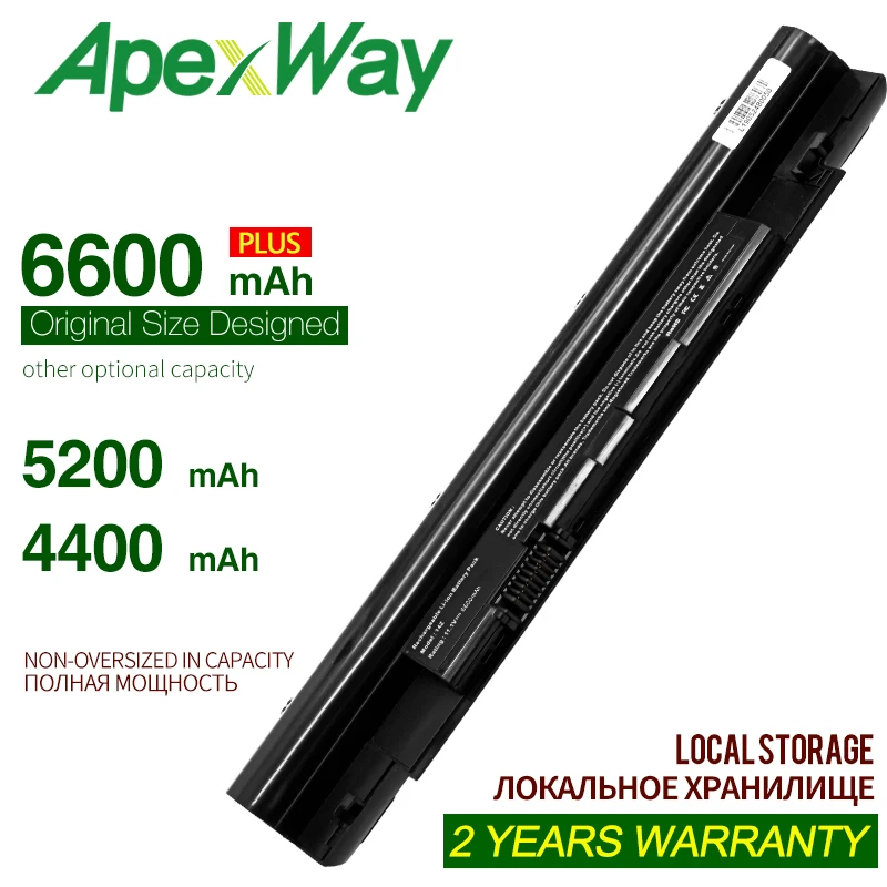 

ApexWay 4400mAh 10.8v 6Cells Laptop battery for Dell Inspiron 13Z N311z 14Z N411z Vostro V131 268X5 N2DN5 for Dell Latitude 3330