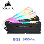 Модуль ОЗУ CORSAIR ddr4 pc4 8 Гб 3000 МГц RGB PRO DIMM для настольных ПК, 8 ГБ, Память ОЗУ ddr4 3200 МГц 3600 МГц 16 Гб ОЗУ