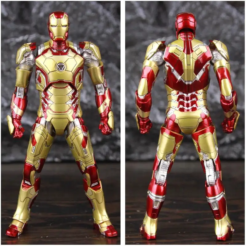 Коллекция 2021 года Классическая фигурка Marvel Железный человек Mk42 Mark42 экшн-фигурка