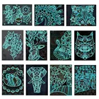 5d светящаяся картина для украшения дома, картина сделай сам, картина из страз, настенное украшение, мозаика ручной работы, светящаяся картина из страз